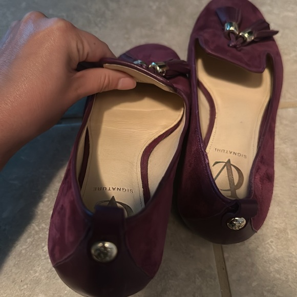 Vince Camuto leather and suede tassel loafer - Picture 6 of 11